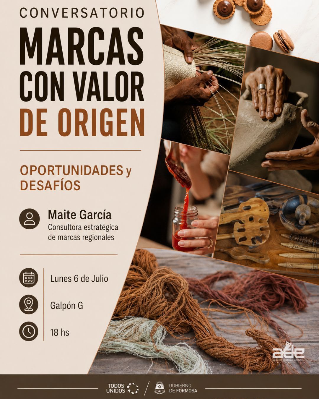Invitan al conversatorio sobre marcas con valor de origen