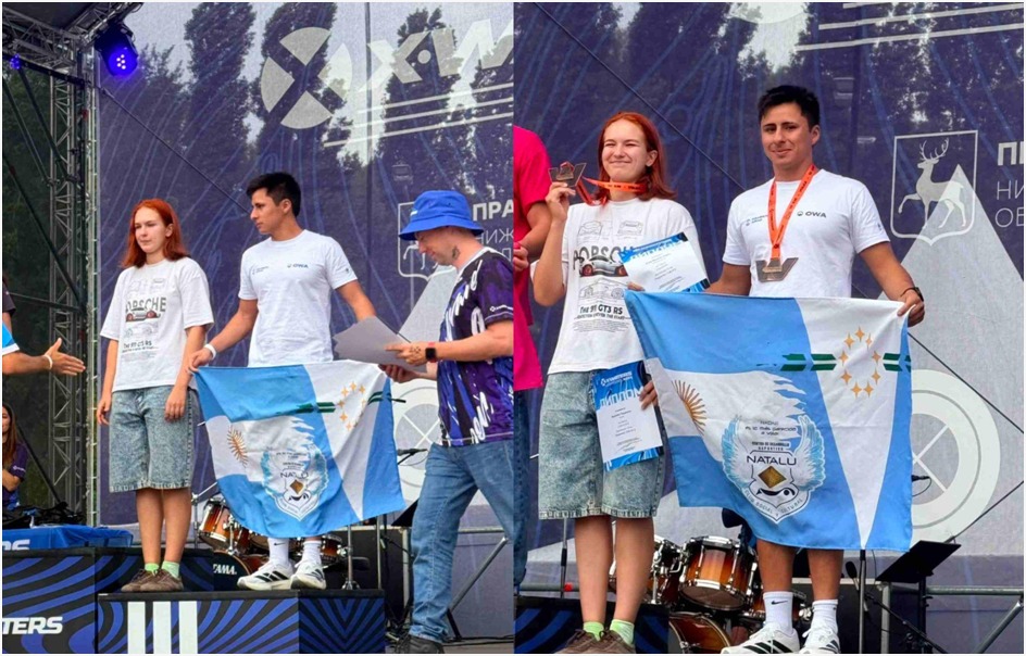 Mauricio Arias llevó a Formosa y al país al podio en Rusia: Fue tercero en su categoría y top 10 entre 150 nadadores