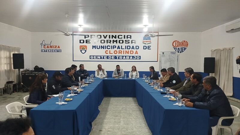 Clorinda: Organismos gubernamentales mantuvieron una reunión de trabajo por el fenómeno de El Niño