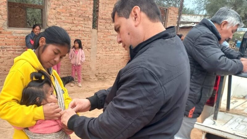 El Hospital de El Potrillo aplicó 60 dosis de vacunas en los barrios La Paz y Mancilla