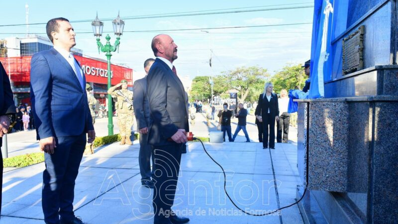 Insfrán encabezará el acto por el 210° aniversario de la Independencia Argentina
