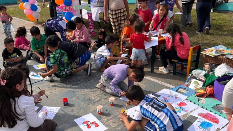 Hospitales y centros de salud homenajearon a las infancias