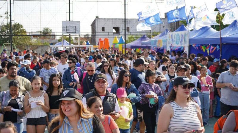 La Jurisdicción Tres celebró el Mes de las Infancias con muchas sorpresas y sorteos de bicicletas
