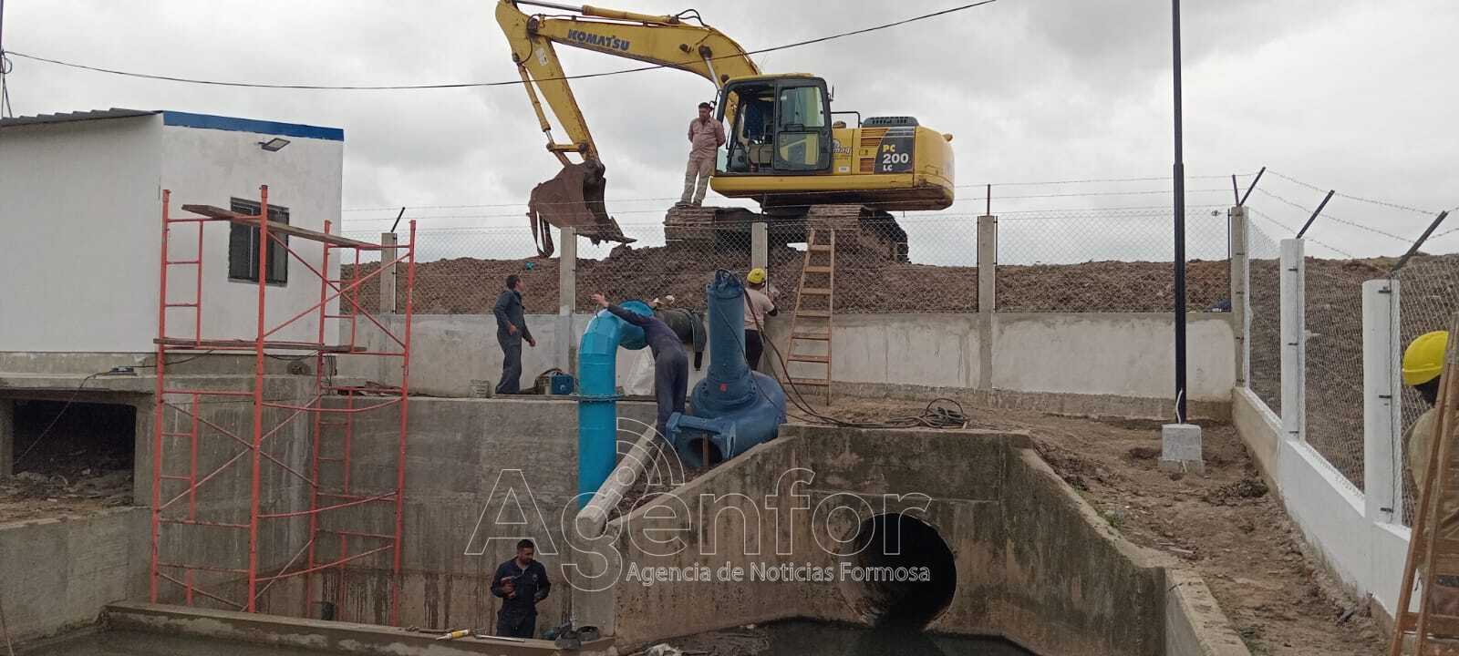 Instalaron una nueva electrobomba en el barrio San Juan 1 para reforzar el sistema de defensa