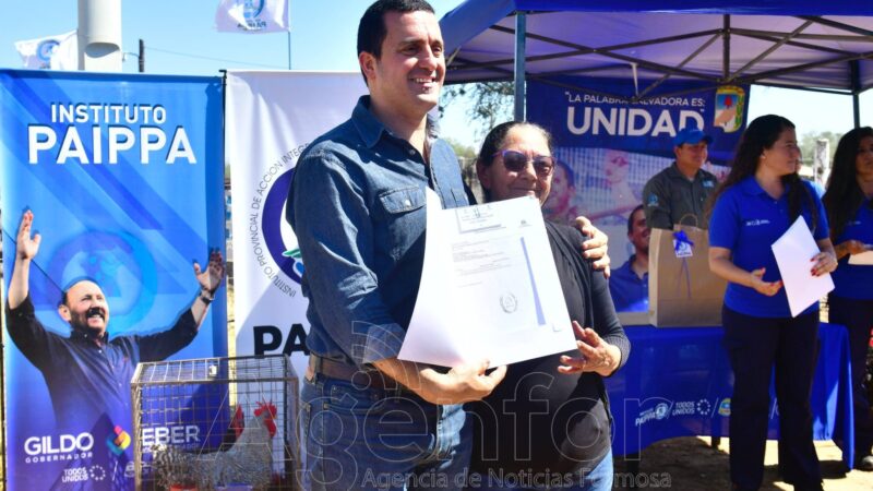 Pequeños productores recibieron exenciones impositivas en la Feria Ganadera Paippera realizada en Fortín Soledad