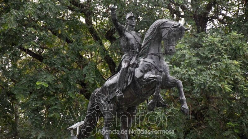 El gobernador Insfrán presidirá el acto por el 176° aniversario del paso a la inmortalidad del general San Martín