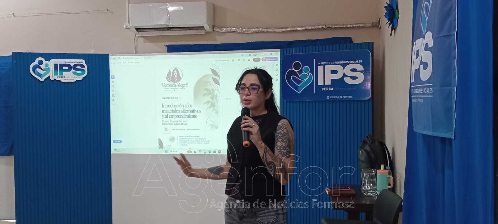 El IPS inició la capacitación sobre la elaboración de productos con biocuero de mango