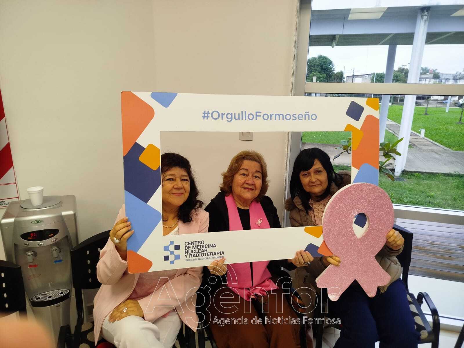 Desayuno Rosa en el Centro de Medicina Nuclear y Radioterapia