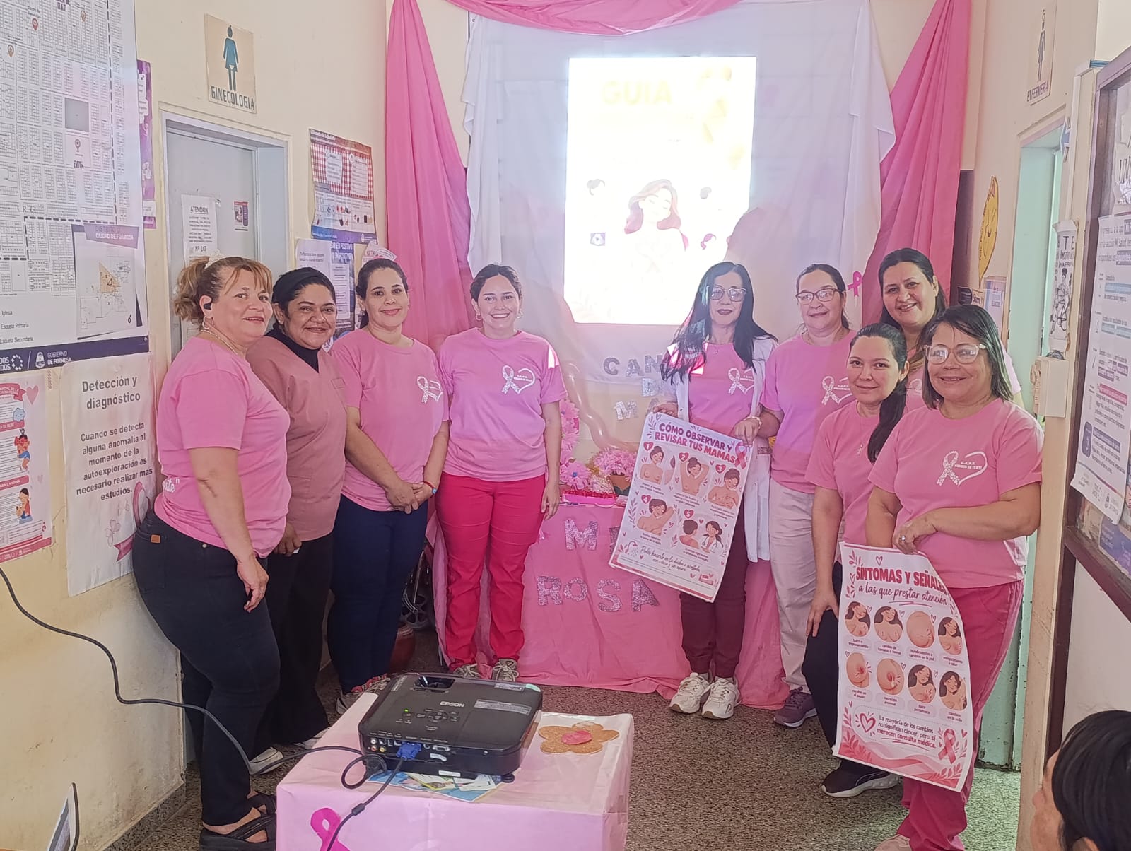 El centro de salud “Itatí” cerró el Mes Rosa con una charla abierta a la comunidad