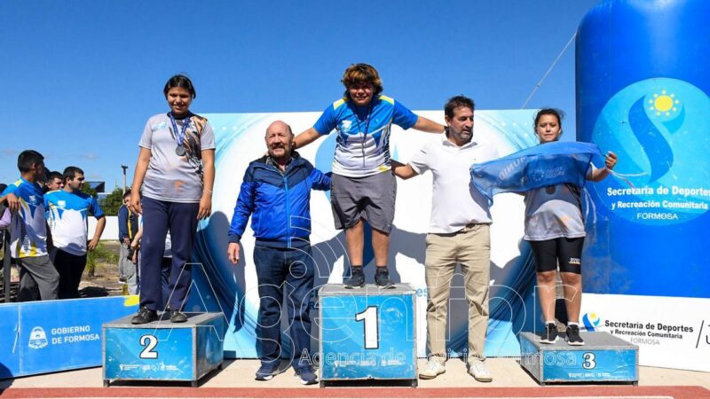 El Gobernador presenció la final provincial de Atletismo Adaptado de los Juegos Evita Formoseños
