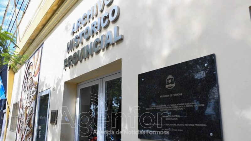 El Archivo Histórico Provincial celebró un nuevo aniversario